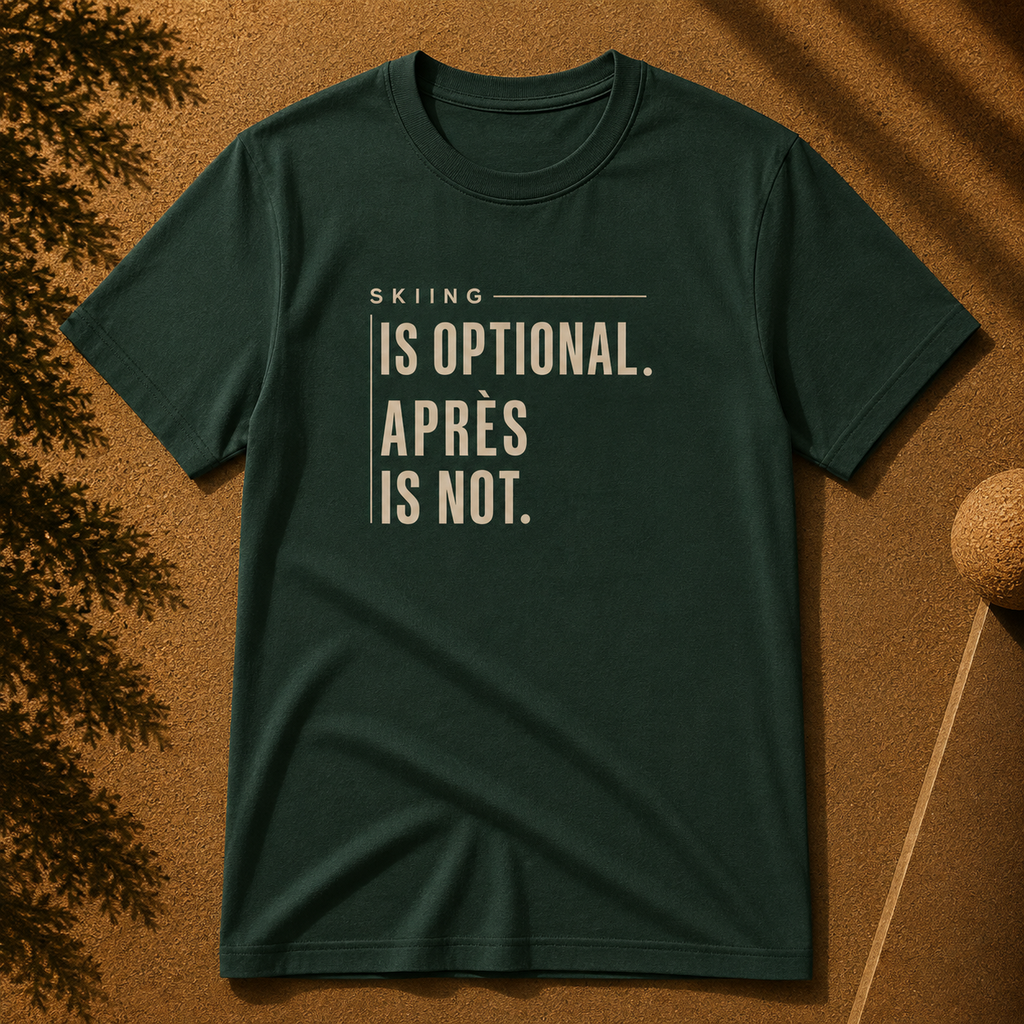Skiing Is Optional Tee