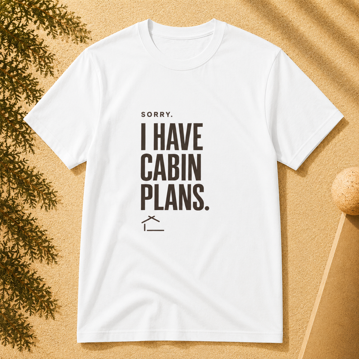 Cabin Plans Tee