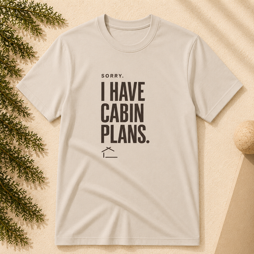 Cabin Plans Tee