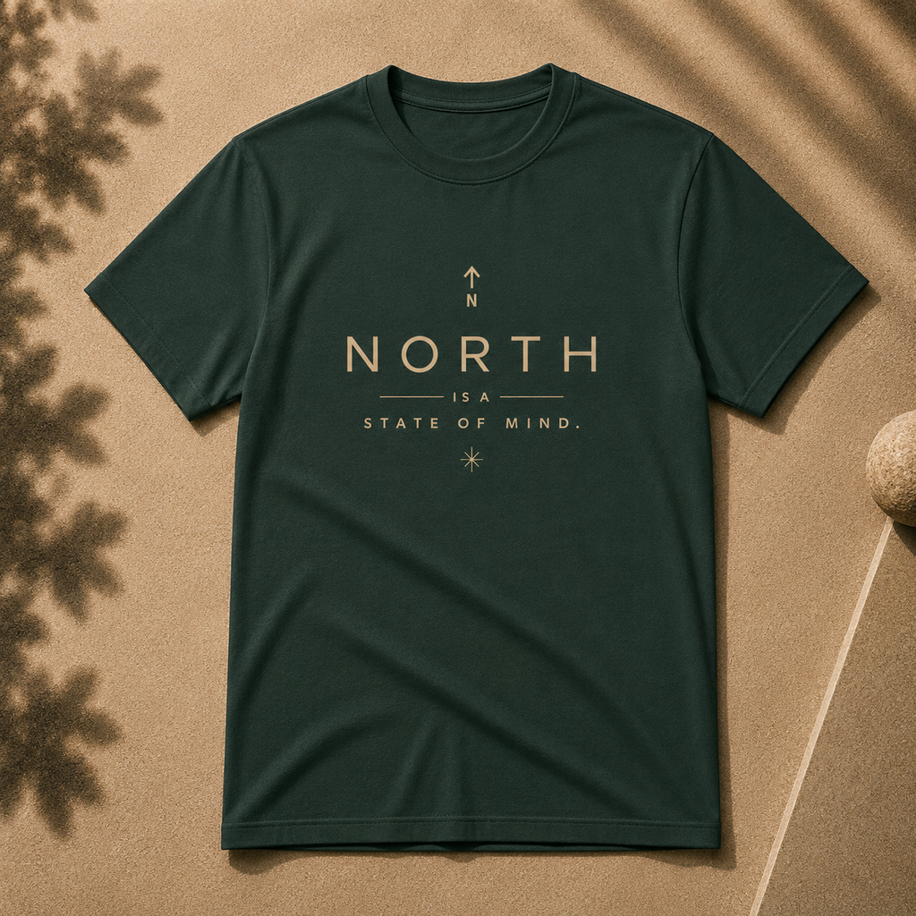 North Is A State Of Mind Tee