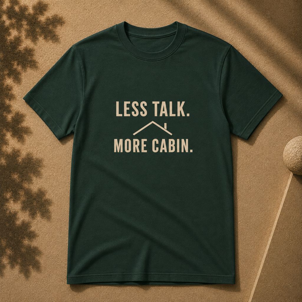 Less Talk. More Cabin Tee