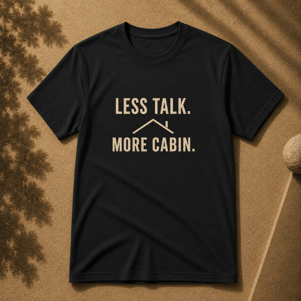 Less Talk. More Cabin Tee