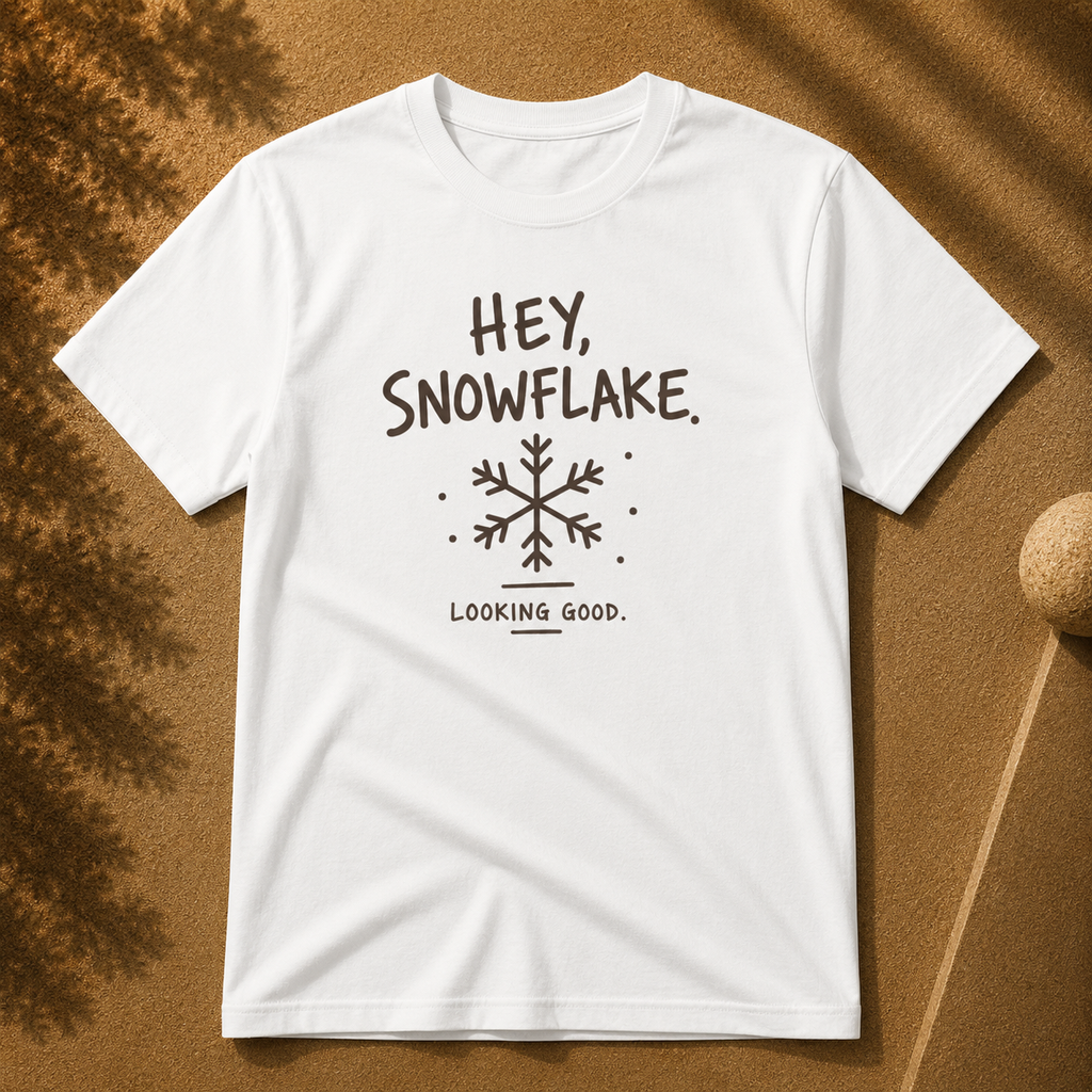 Hey Snowflake Tee