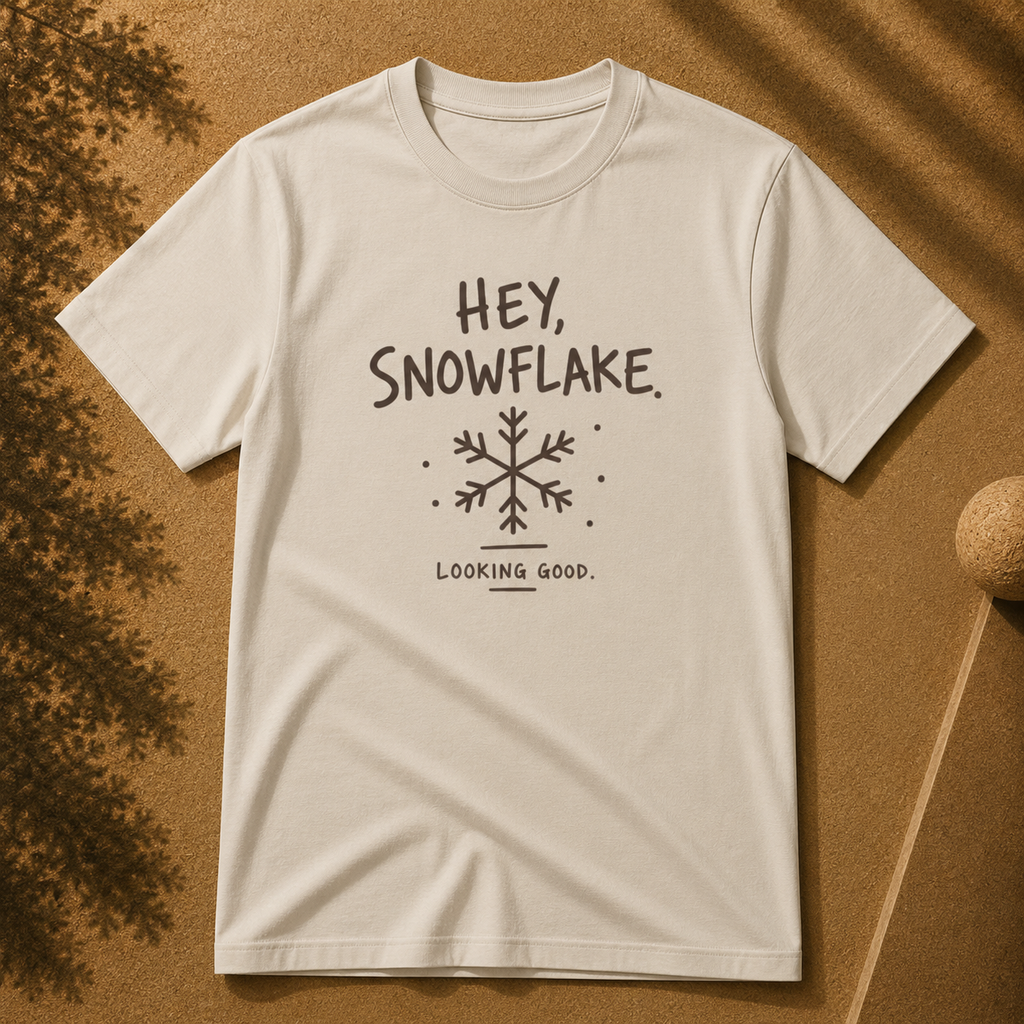 Hey Snowflake Tee