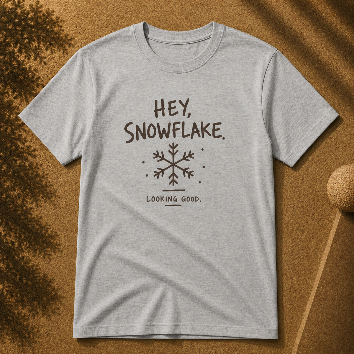 Hey Snowflake Tee