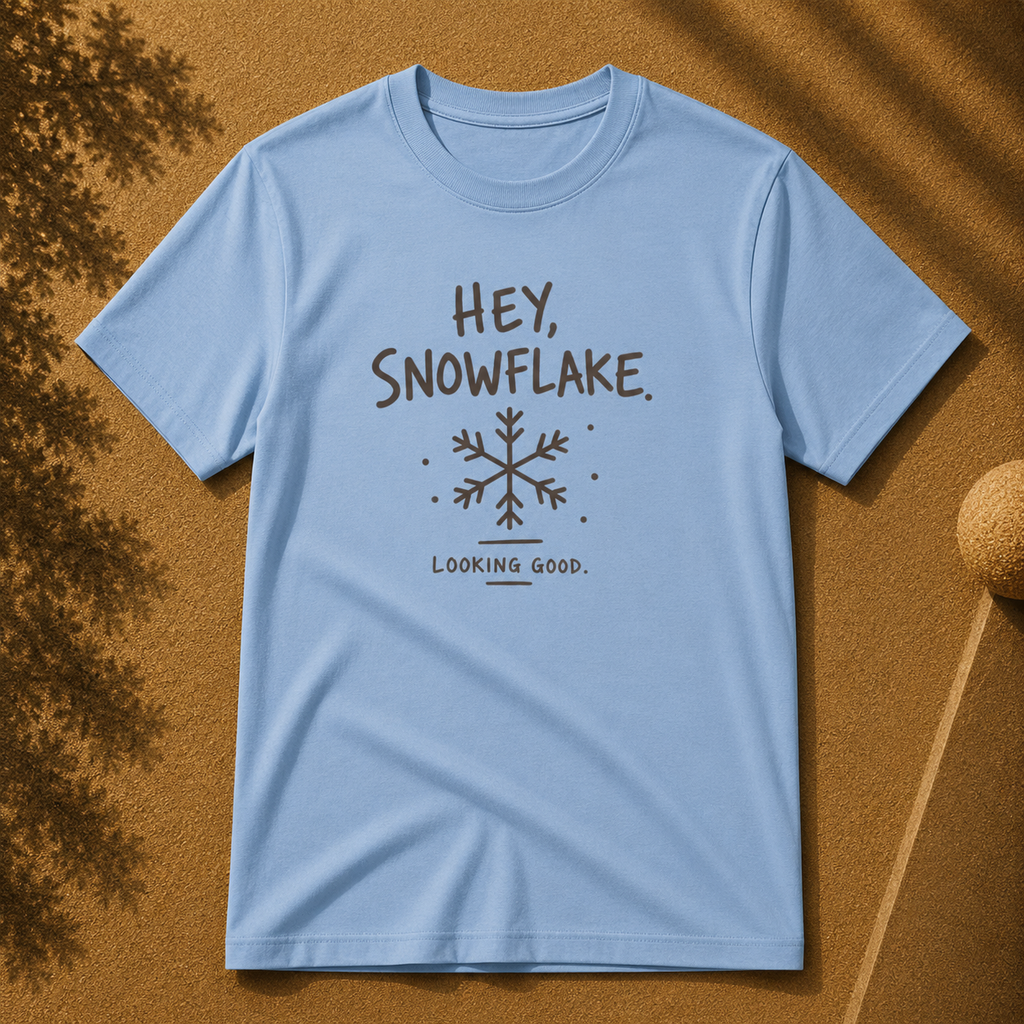 Hey Snowflake Tee